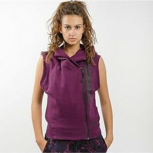 Nike Womens Tech Fleece Cape Vest Hoodie
Purple